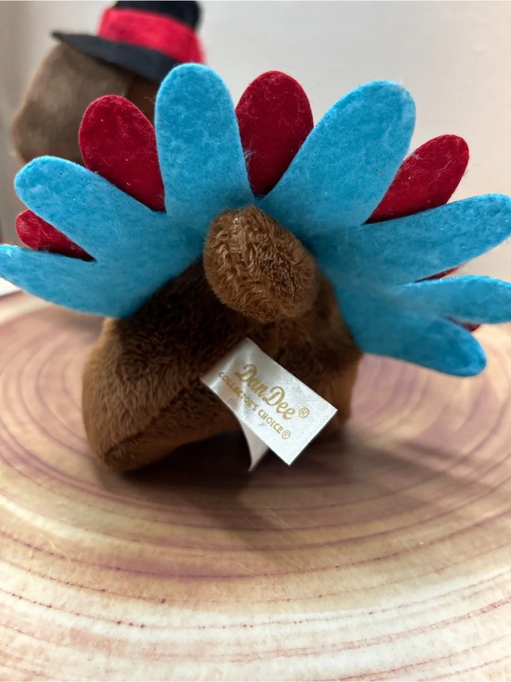 DanDee Collectors Thanksgiving Dachshund Wiener Dog Plush Pilgrim Turkey Gobble